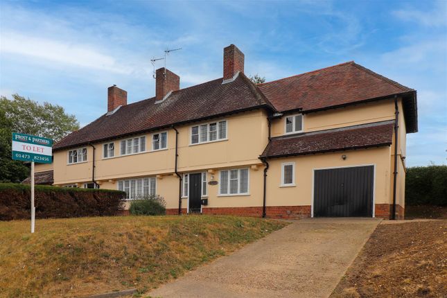 Semi-detached house to rent in Hadleigh Road, Nedging Tye, Ipswich