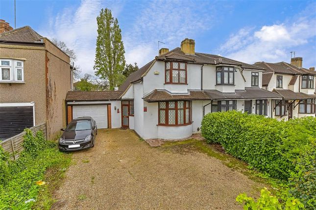 Semi-detached house for sale in Stradbroke Grove, Clayhall, Ilford, Essex