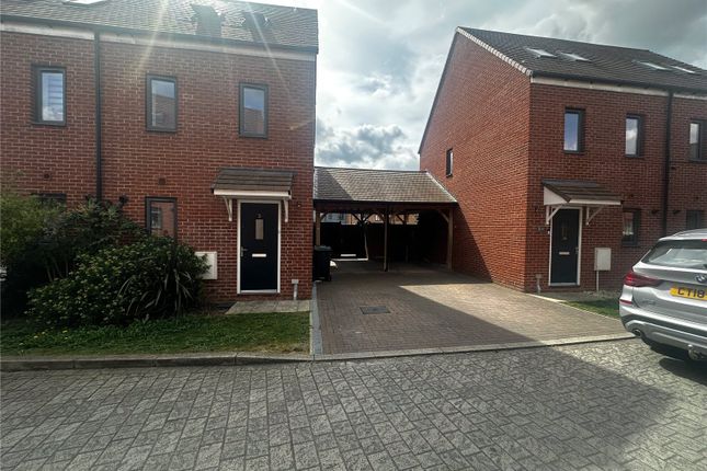 Thumbnail Semi-detached house to rent in Chalk Dene, Castle Hill, Ebbsfleet Valley, Swanscombe