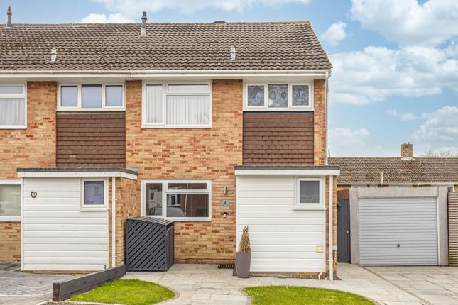 Thumbnail End terrace house for sale in Meadowcroft Close, Crawley