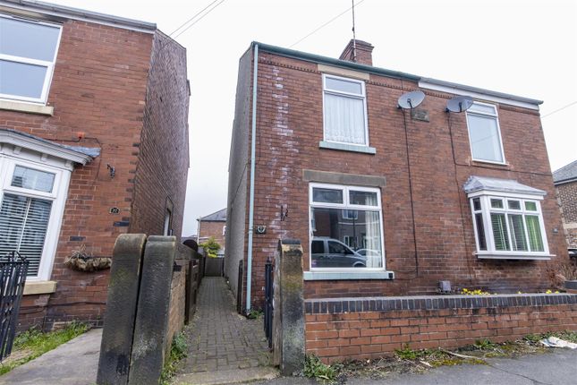 Thumbnail Semi-detached house for sale in St. Thomas Street, Brampton, Chesterfield