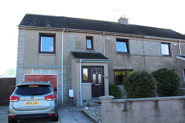 Thumbnail End terrace house to rent in Westfield Road, Inverurie, Aberdeenshire