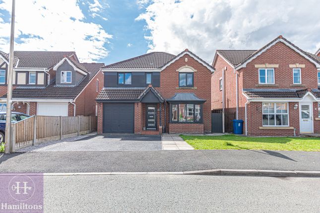 Thumbnail Detached house for sale in Harvest Way, Hindley Green, Wigan, Greater Manchester.