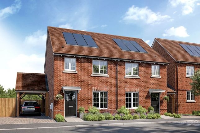 Thumbnail Terraced house for sale in "The Beauford - Plot 72" at Ockham Road North, East Horsley, Leatherhead