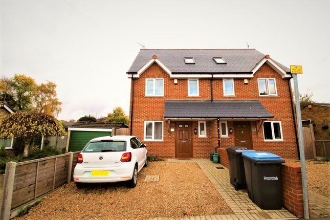 Thumbnail Semi-detached house to rent in Armstrong Road, Englefield Green, Egham, Surrey