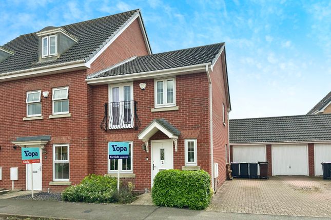End terrace house for sale in Julius Way, North Hykeham, Lincoln