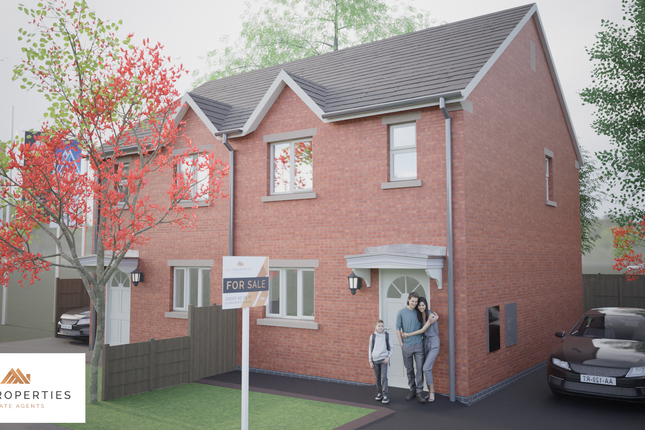 Semi-detached house for sale in Plot 3 Kitchener Terrace, Langwith, Derbyshire