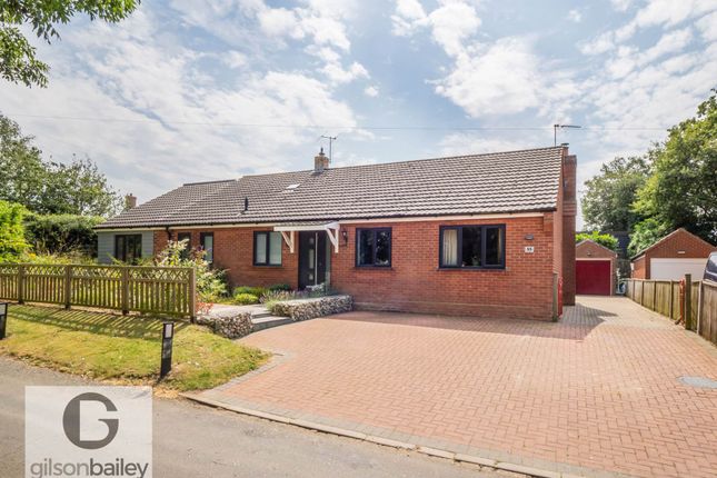 Thumbnail Detached bungalow for sale in Blofield Corner Road, Blofield Heath