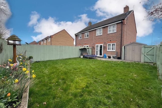 Semi-detached house for sale in Preston Way, Huncote, Leicester