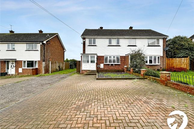 Semi-detached house for sale in Webb Close, Hoo, Rochester, Kent