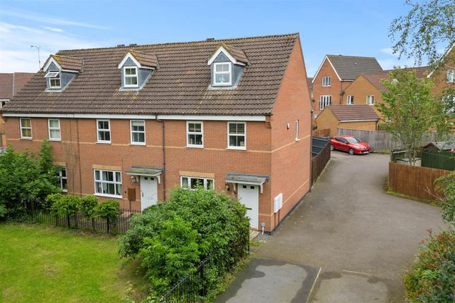 Thumbnail End terrace house for sale in Netherley Court, Hinckley