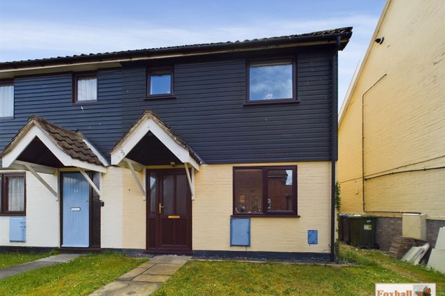 Thumbnail Semi-detached house for sale in Farriers Close, Martlesham Heath, Ipswich