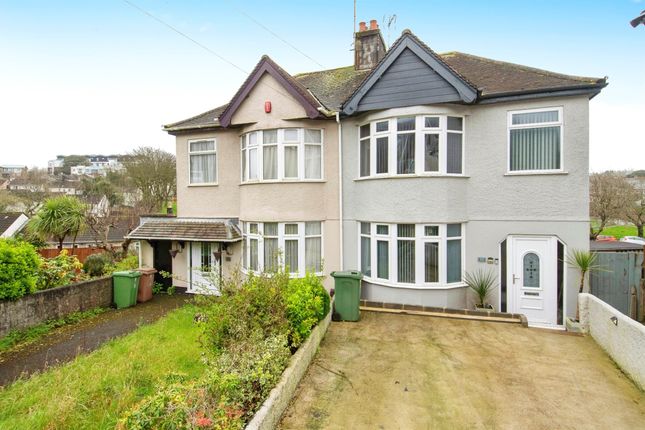 Semi-detached house for sale in Furneaux Avenue, Plymouth