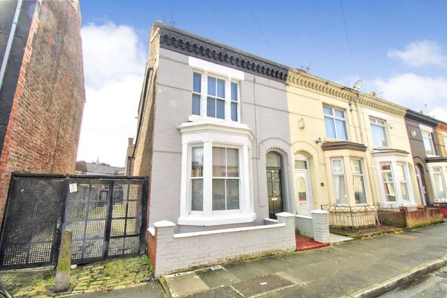 Thumbnail End terrace house for sale in Mandeville Street, Liverpool, Merseyside