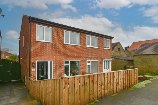Thumbnail Semi-detached house for sale in Frobisher Drive, Whitby