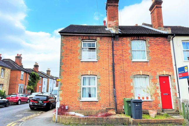 Thumbnail End terrace house to rent in Markenfield Road, Guildford