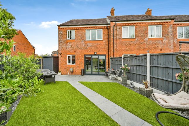 Thumbnail Terraced house for sale in Broadbent Close, Lichfield