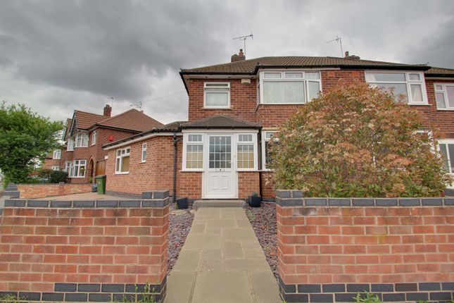 Thumbnail Semi-detached house to rent in Ashurst Road, Leicester