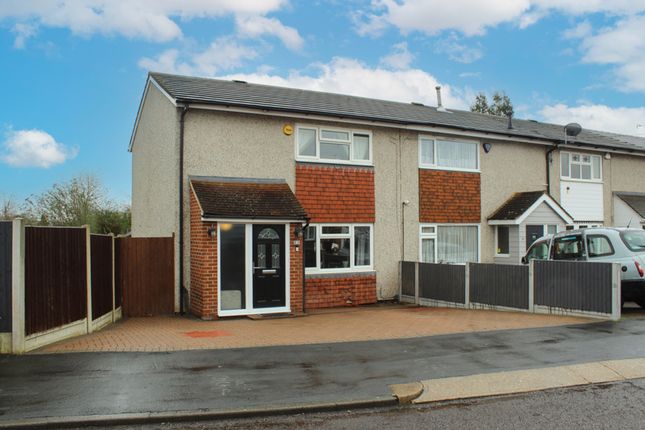 Thumbnail End terrace house for sale in Alderney Gardens, Wickford
