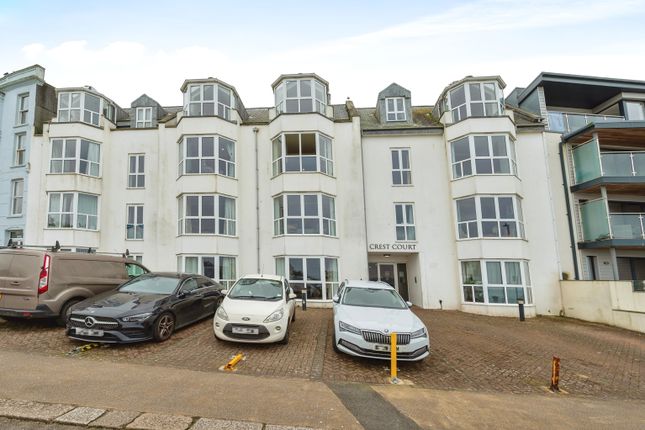 Flat for sale in The Crescent, Newquay, Cornwall