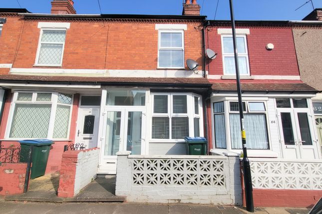 Thumbnail Terraced house to rent in Bristol Road, Earlsdon, Coventry