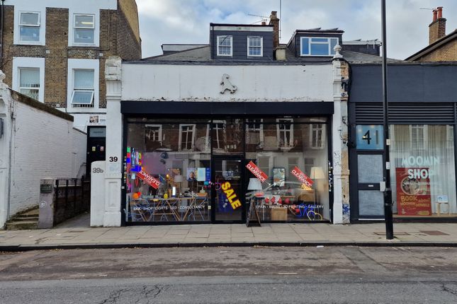 Retail premises to let in 39 Brecknock Road, London