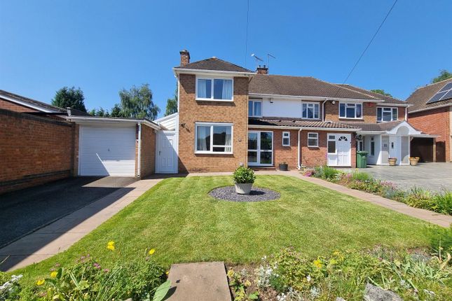 Thumbnail Semi-detached house for sale in Ridgeway Avenue, Styvechale, Coventry