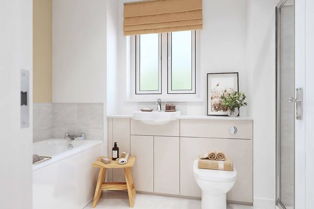 Spacious Bathroom For The Whole Family To Enjoy
