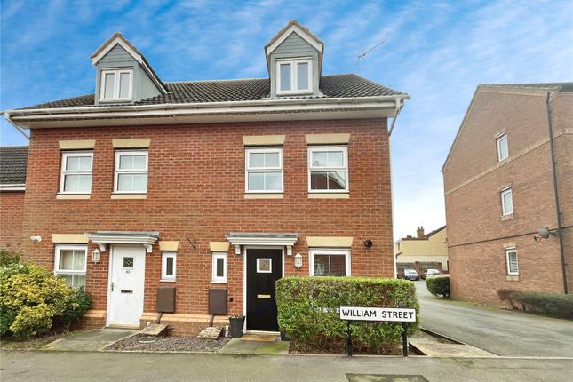 Thumbnail End terrace house for sale in William Street, Bedworth, Warwickshire