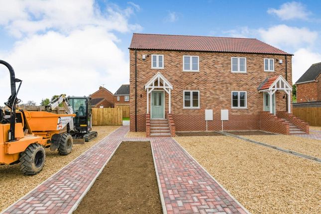 Thumbnail Semi-detached house for sale in Crown Avenue, Holbeach St Marks, Spalding, Lincolnshire