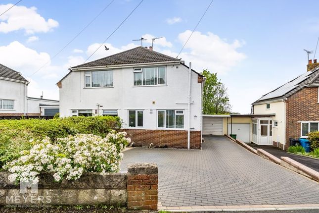 Thumbnail Semi-detached house for sale in Haymoor Road, Oakdale, Poole