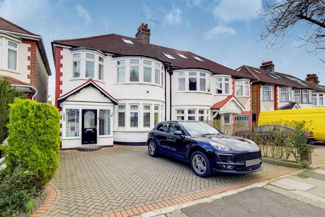 Thumbnail Semi-detached house for sale in Hillfield Park, Winchmore Hill