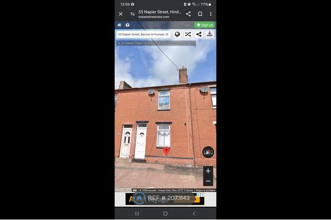 Thumbnail Terraced house to rent in Napier Street, Barrow-In-Furness