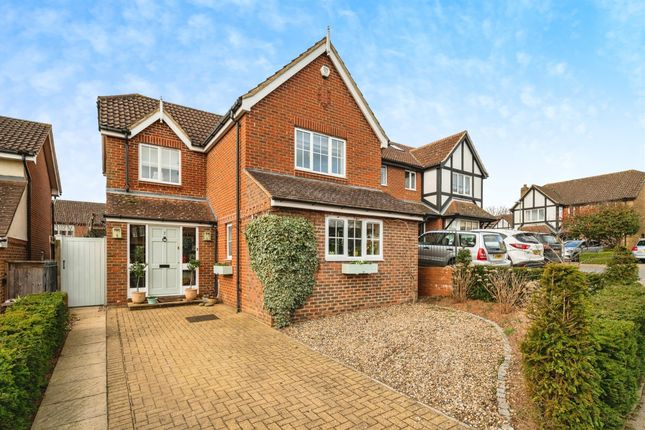 Thumbnail Detached house for sale in Stoat Close, Hertford