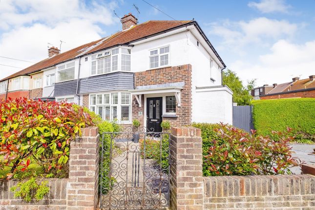 Thumbnail End terrace house for sale in Sackville Way, Broadwater, Worthing