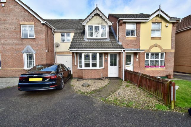Thumbnail Terraced house to rent in Owen Close, Thorpe Astley, Leicester
