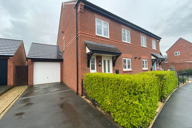 Thumbnail Semi-detached house to rent in Heron Way, Edleston, Nantwich