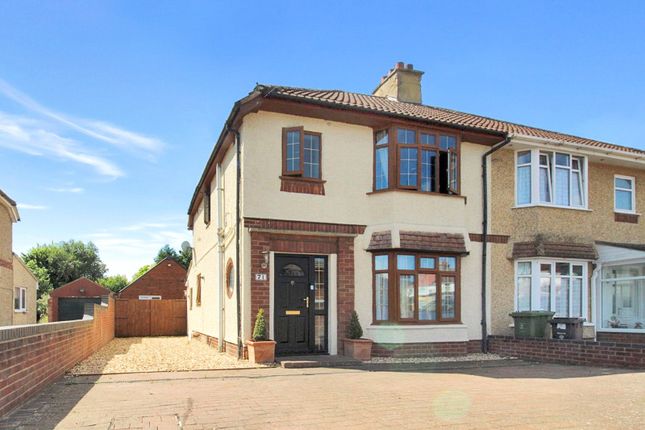 Thumbnail Semi-detached house for sale in Tismeads Crescent, Old Town, Swindon, Wiltshire