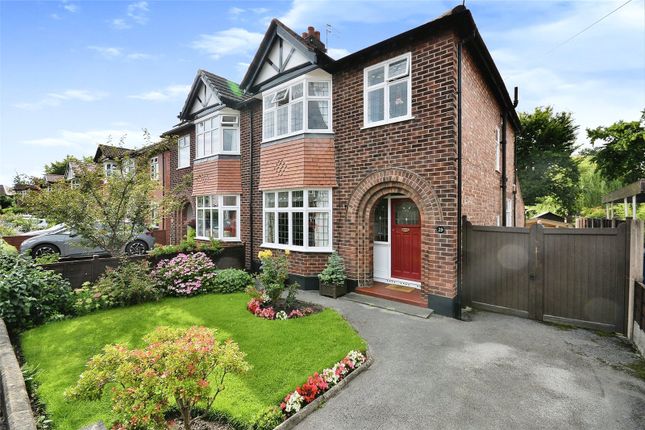 Thumbnail Semi-detached house for sale in Shaftesbury Avenue, Cheadle Hulme, Cheadle, Greater Manchester