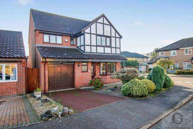 Thumbnail Detached house for sale in Keeling Way, Attleborough