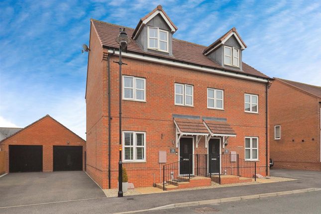 Thumbnail Semi-detached house for sale in Princess Way, Amesbury, Salisbury