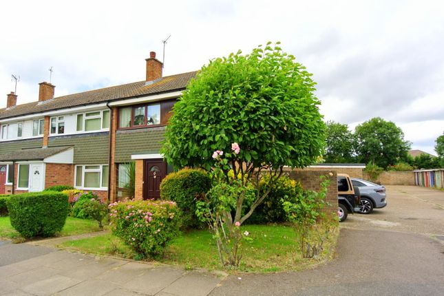 Thumbnail End terrace house for sale in West Close, Ashford