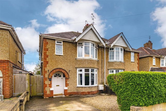 Thumbnail Semi-detached house for sale in Churchward Avenue, Swindon, Wiltshire