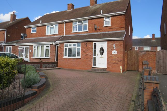 Thumbnail Semi-detached house to rent in Ascot Drive, Cannock