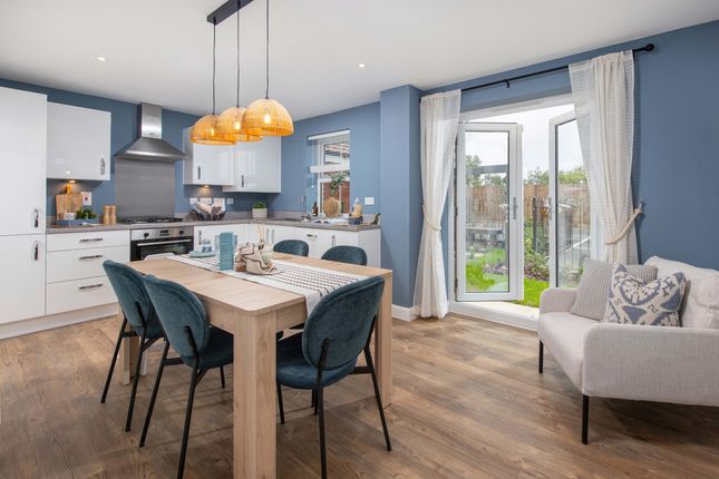 Thumbnail End terrace house for sale in "The Hadley" at Waterhouse Way, Hampton Gardens, Peterborough