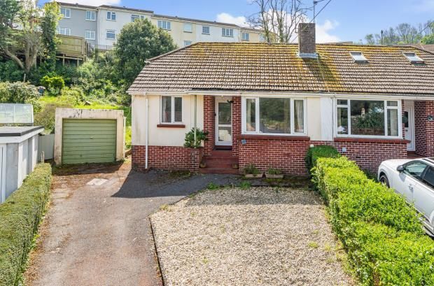 Thumbnail Semi-detached bungalow for sale in Clifton Crescent, Paignton, Devon