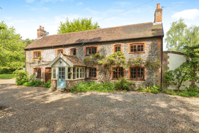 Link-detached house for sale in Green Lane, Quidenham, Norwich, Norfolk