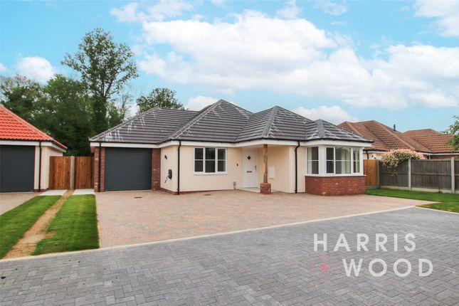 Thumbnail Bungalow for sale in Woodland View, Weavers Close, Brightlingsea, Colchester