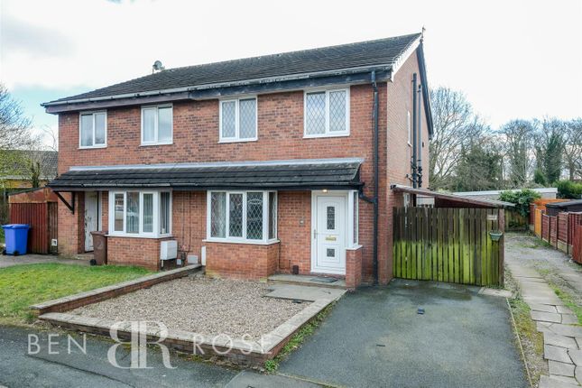 Thumbnail Semi-detached house for sale in Black Croft, Clayton-Le-Woods, Chorley