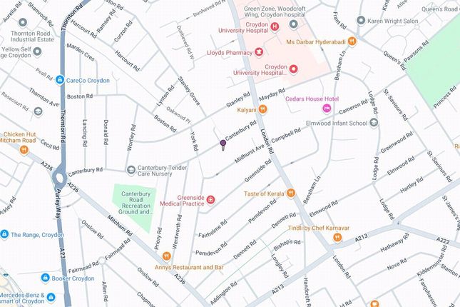 Canterbury Road, Croydon CR0, 2 bedroom flat for sale - 70367555 ...